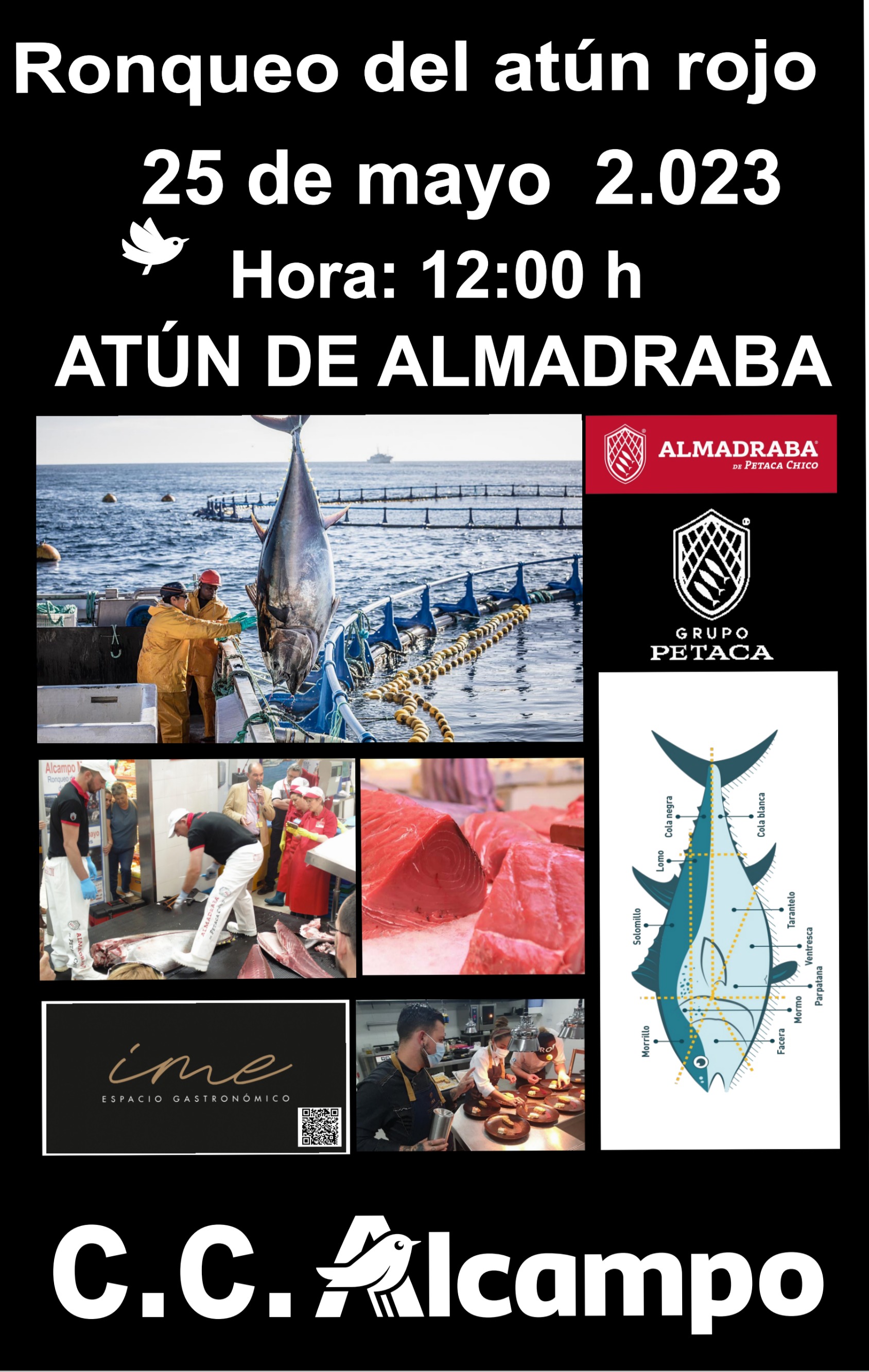 Alcampo Motril acogerá un tradicional “ronqueo” del atún rojo